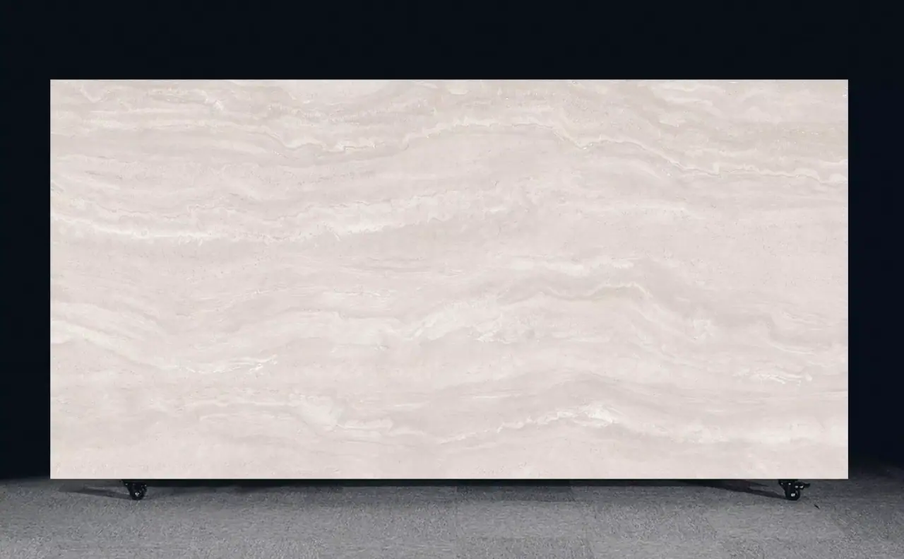 Florim Pearl Travertine porcelain slab